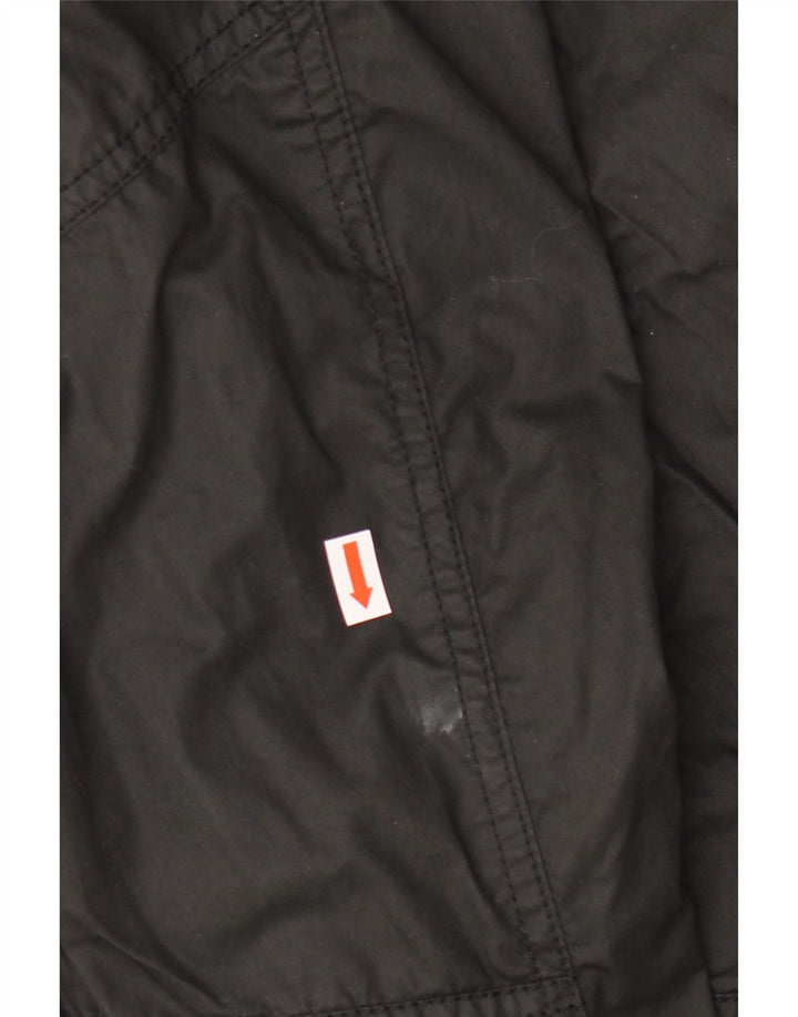 Giacca Militare Da Uomo ZARA UK 42 XL Cotone Nero