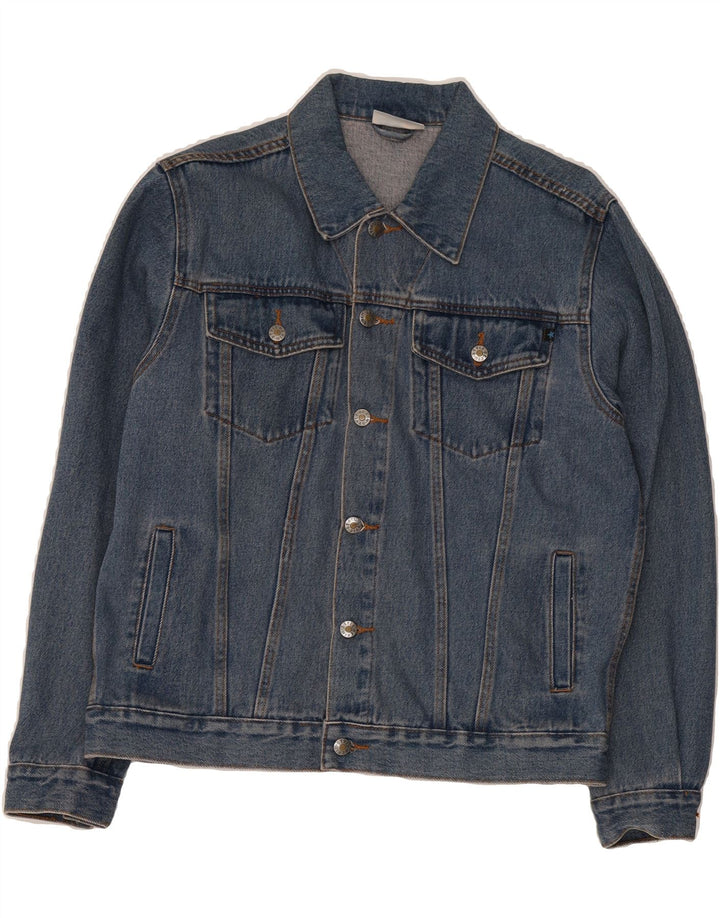 DENIM STYLE Mens Denim Jacket UK 40 Large Blue Cotton Vintage Denim Style and Second-Hand Denim Style from Messina Hembry 