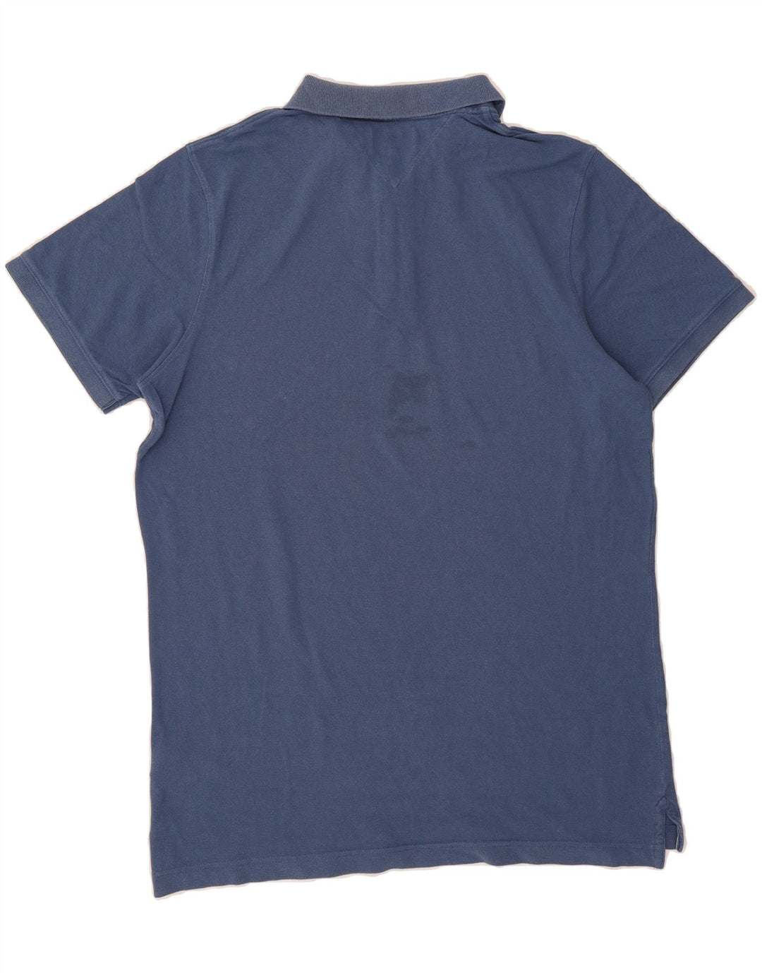 TOMMY HILFIGER Mens Polo Shirt 2XL Blue Cotton Vintage Tommy Hilfiger and Second-Hand Tommy Hilfiger from Messina Hembry 