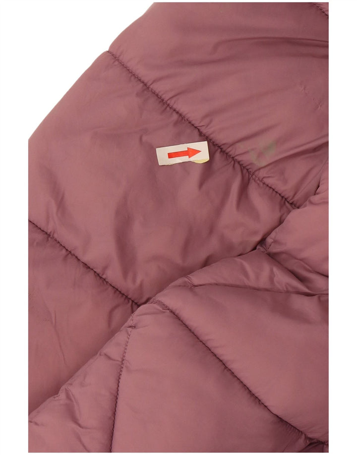 Giacca imbottita con cappuccio da donna Kappa UK 16 grande rosa