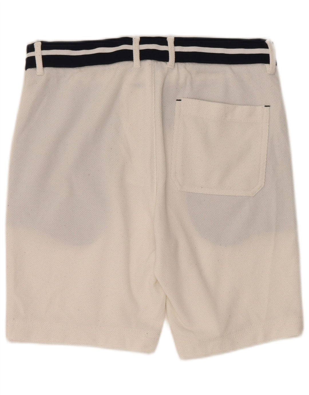 Pantaloncini da bagno da uomo Zara piccoli in poliestere color block bianco