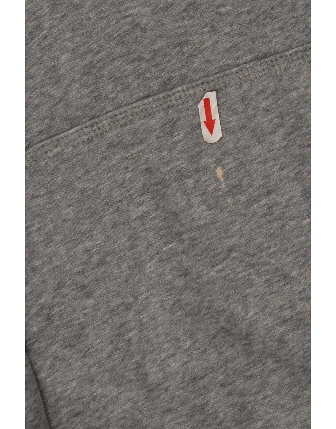Felpa con cappuccio grafica Nike da uomo in cotone grigio medio
