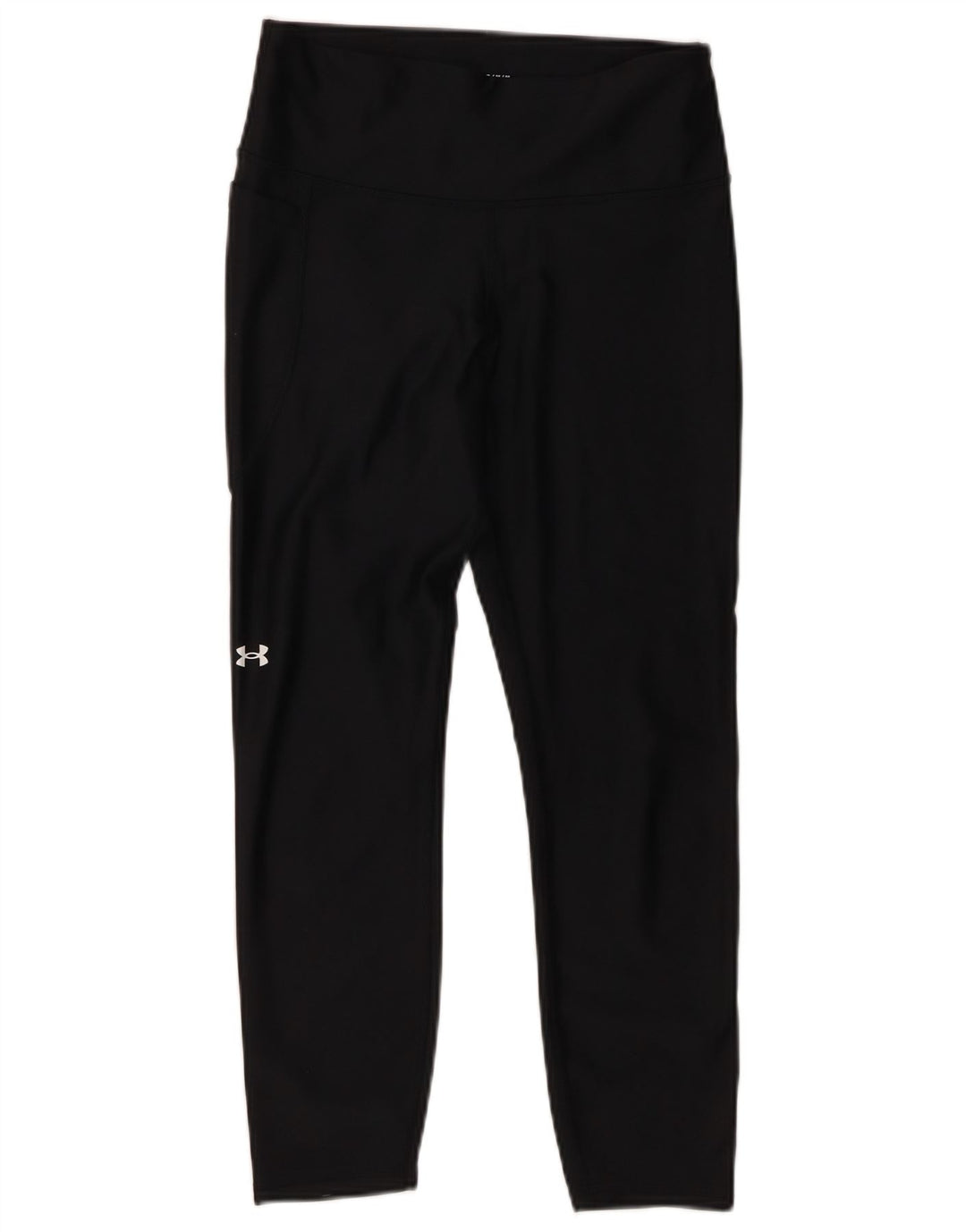 Leggings corti a compressione da donna Under Armour UK 14 medio nero