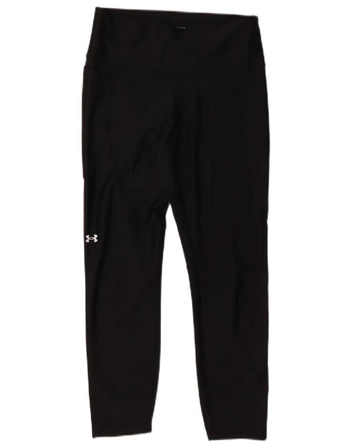Leggings corti a compressione da donna Under Armour UK 14 medio nero