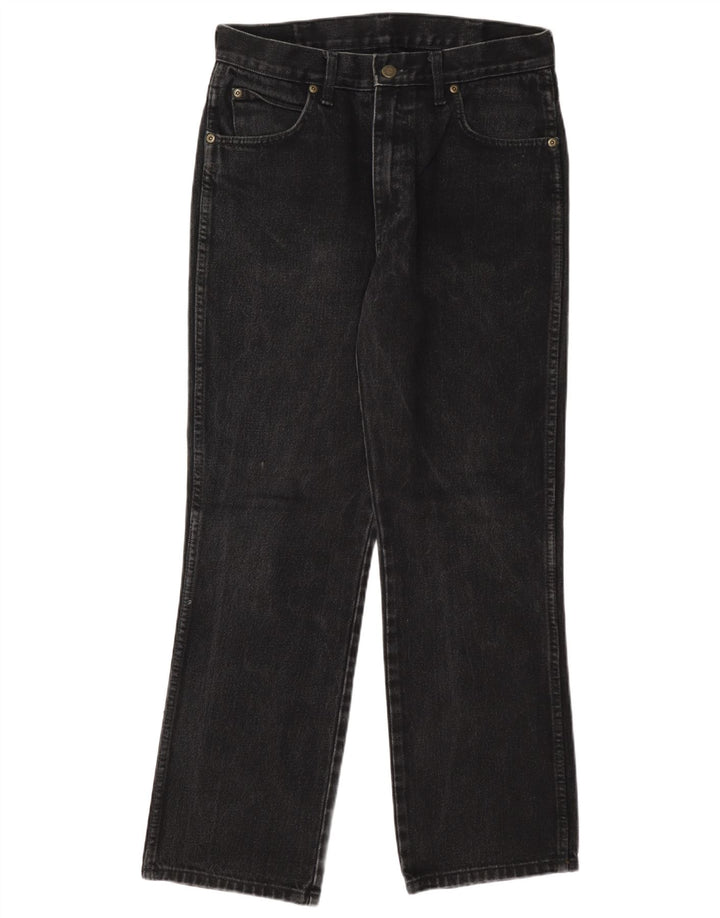 Jeans dritti vestibilità regolare da donna Wrangler W32 L30 cotone grigio