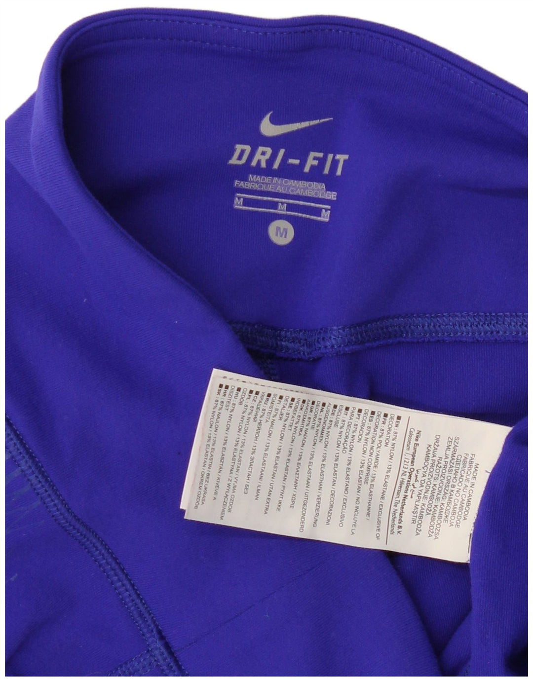 Leggings Dri Fit da donna NIKE UK 14 nylon viola medio