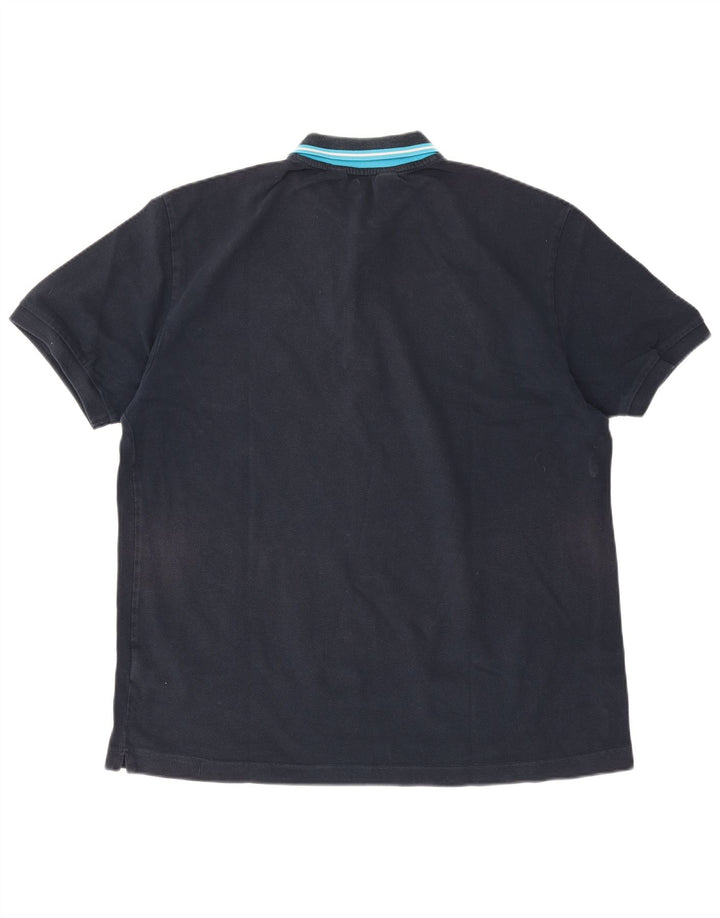 Polo Kappa da uomo 2XL Blu Navy