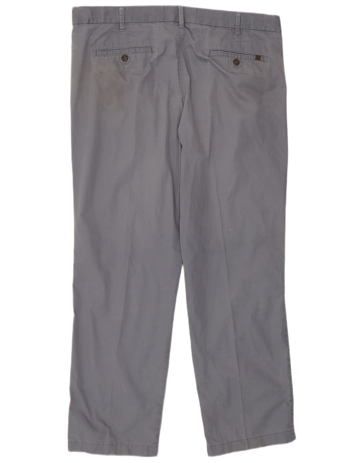 Pantaloni chino vestibilità regolare da uomo Marks & Spencer W40 L31 cotone blu