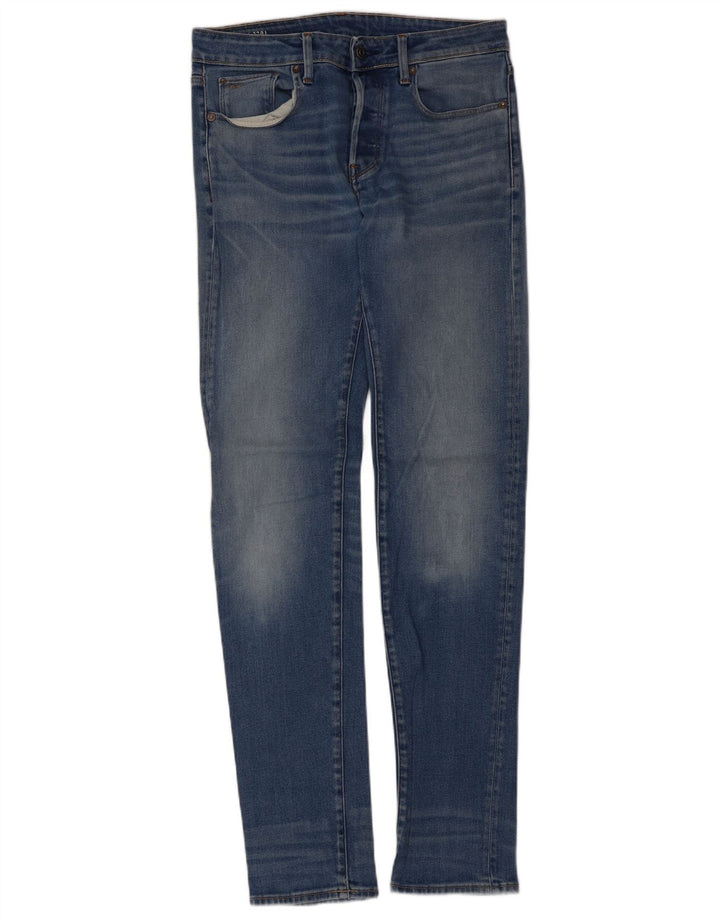 Jeans slim da uomo G-Star 3301 W30 L36 cotone blu
