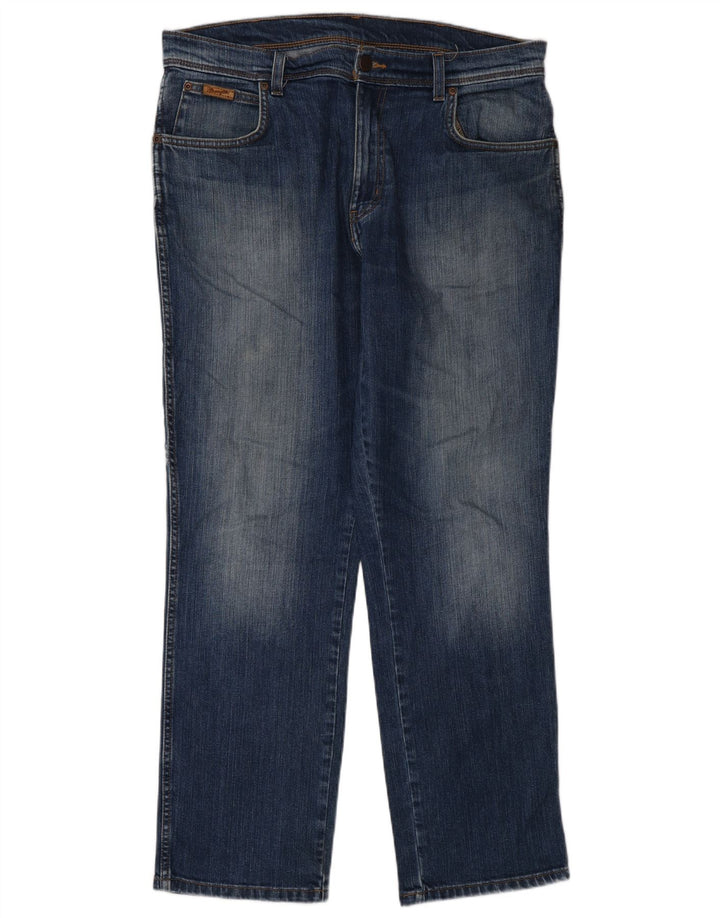 Jeans dritti da uomo Wrangler W32 L30 Blu