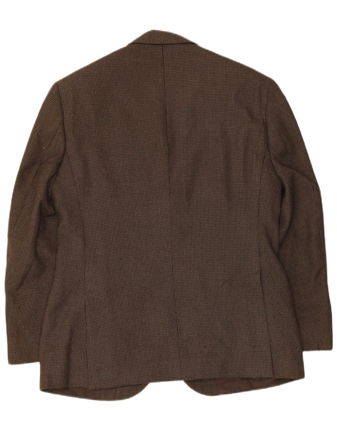 Giacca blazer a 2 bottoni da uomo Marks & Spencer UK 38 a quadri marrone medio