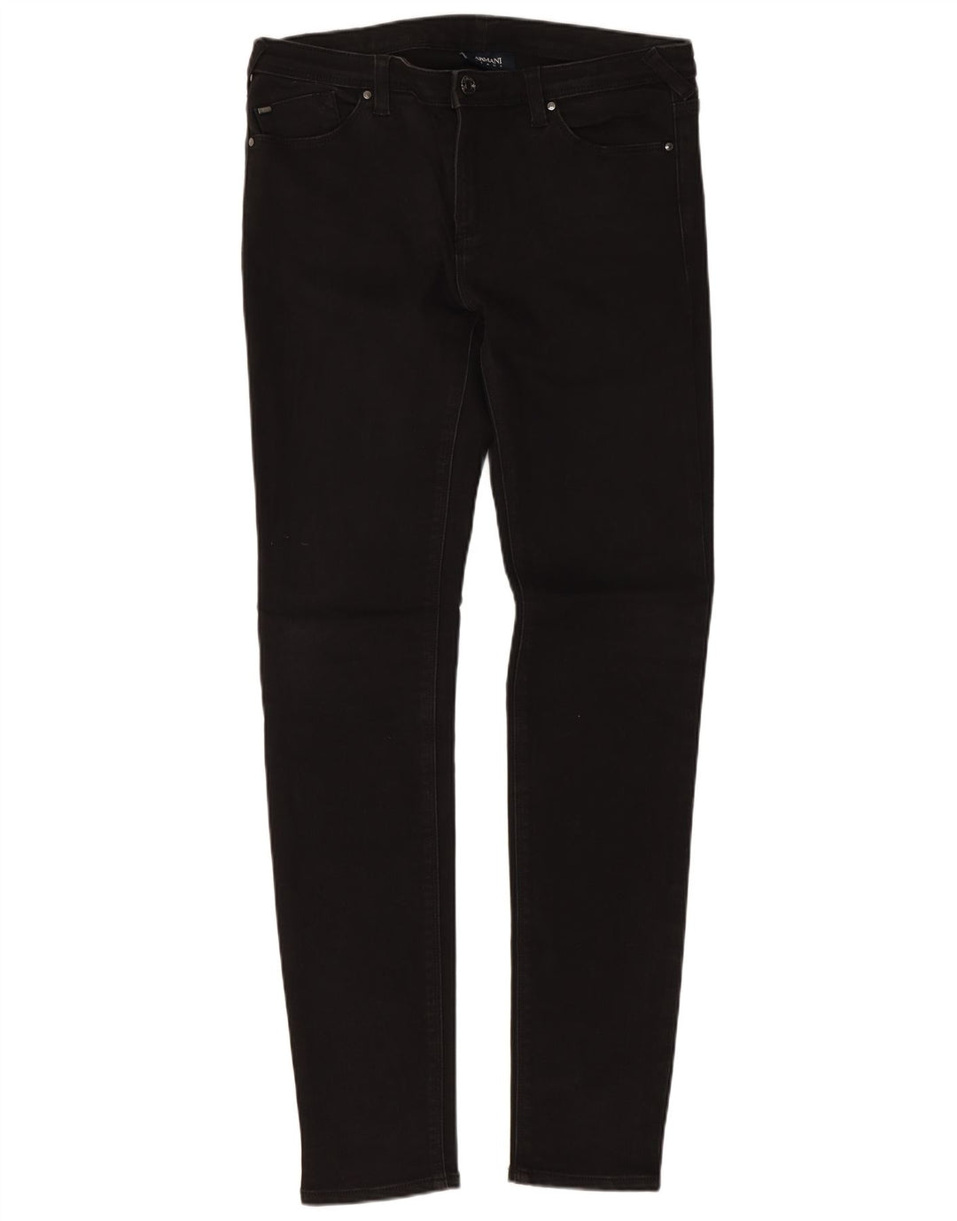Jeans skinny da donna Armani W28 L30 cotone nero