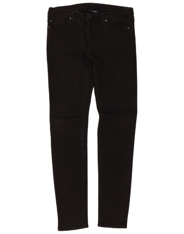 Jeans skinny da donna Armani W28 L30 cotone nero