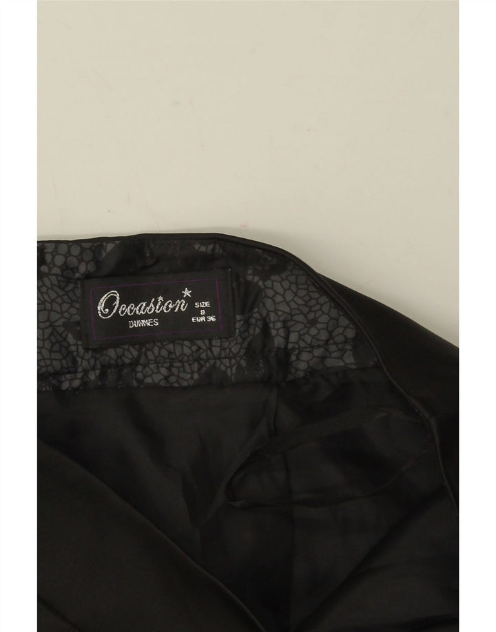 Gonna a tubino da donna Dunnes UK 8 piccola W26 poliestere floreale nero