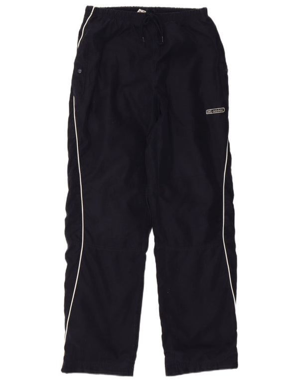 Pantaloni da tuta Adidas Climalite da uomo piccoli in poliestere blu navy