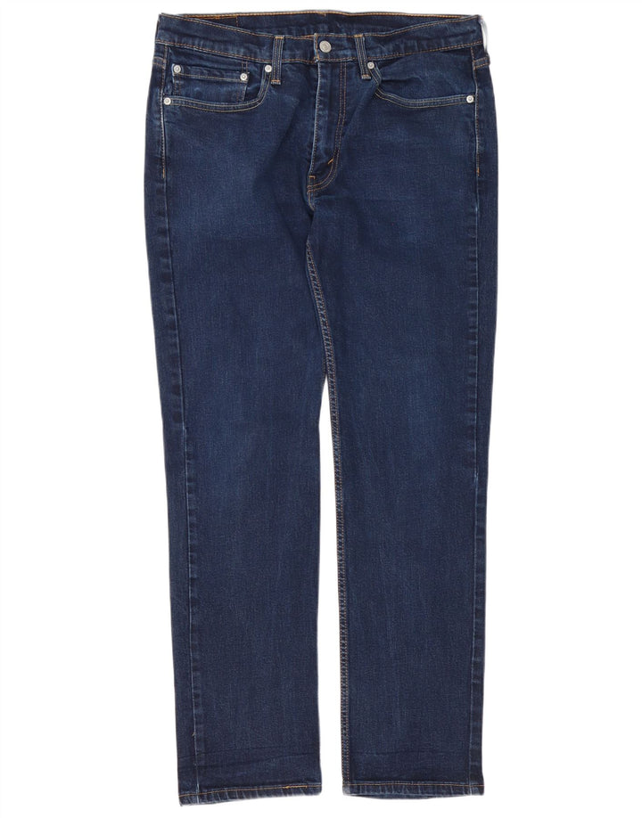 Levi's Uomo 514 Jeans dritti W34 L32 Cotone blu navy