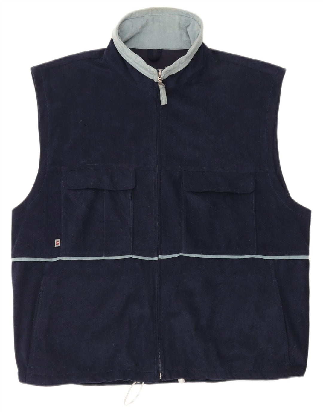 Gilet da uomo di MC Kee UK 42 XL poliestere blu navy