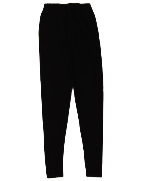 Leggings grafici da donna Ellesse UK 10 piccoli cotone nero