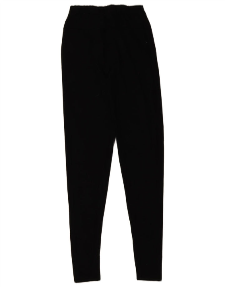 Leggings grafici da donna Ellesse UK 10 piccoli cotone nero