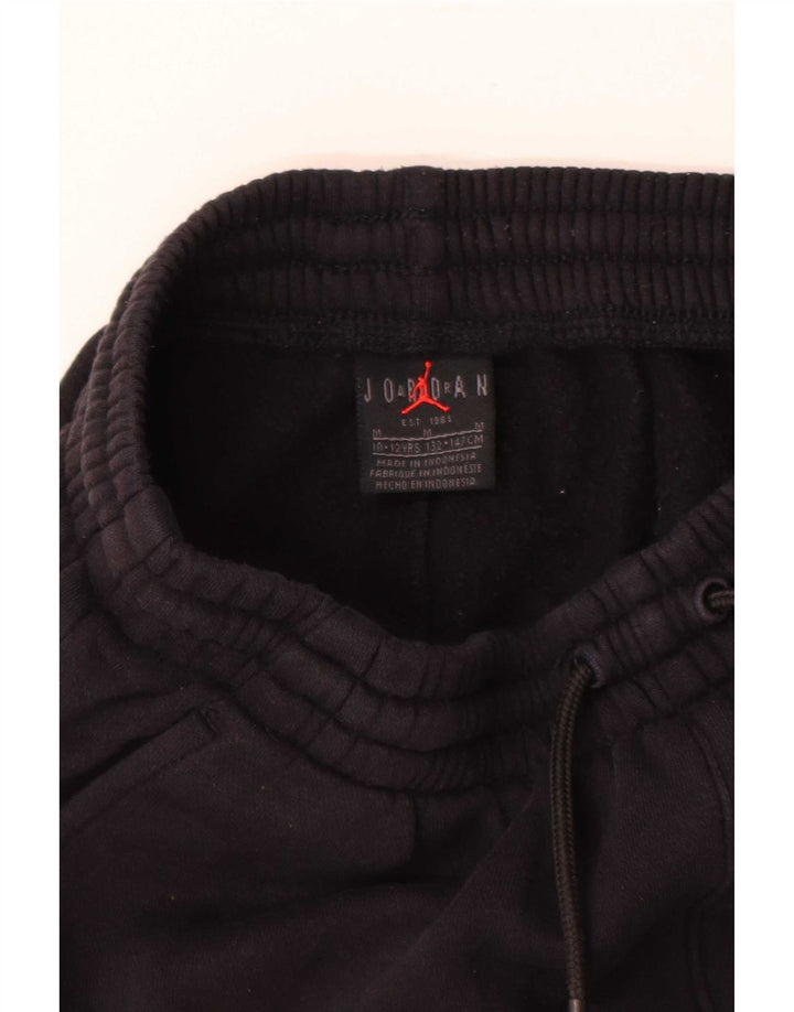 Pantaloni da tuta con grafica Jordan da ragazzo, pantaloni da jogging, 10-11 anni, colore medio, nero