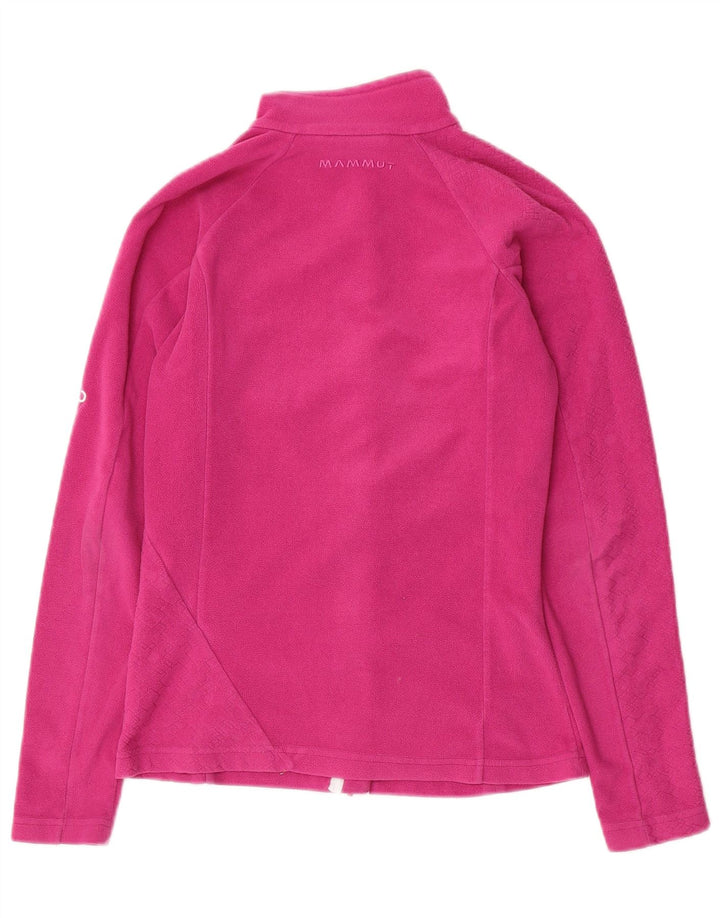 Giacca in pile da donna Mammut UK 6 XS poliestere rosa