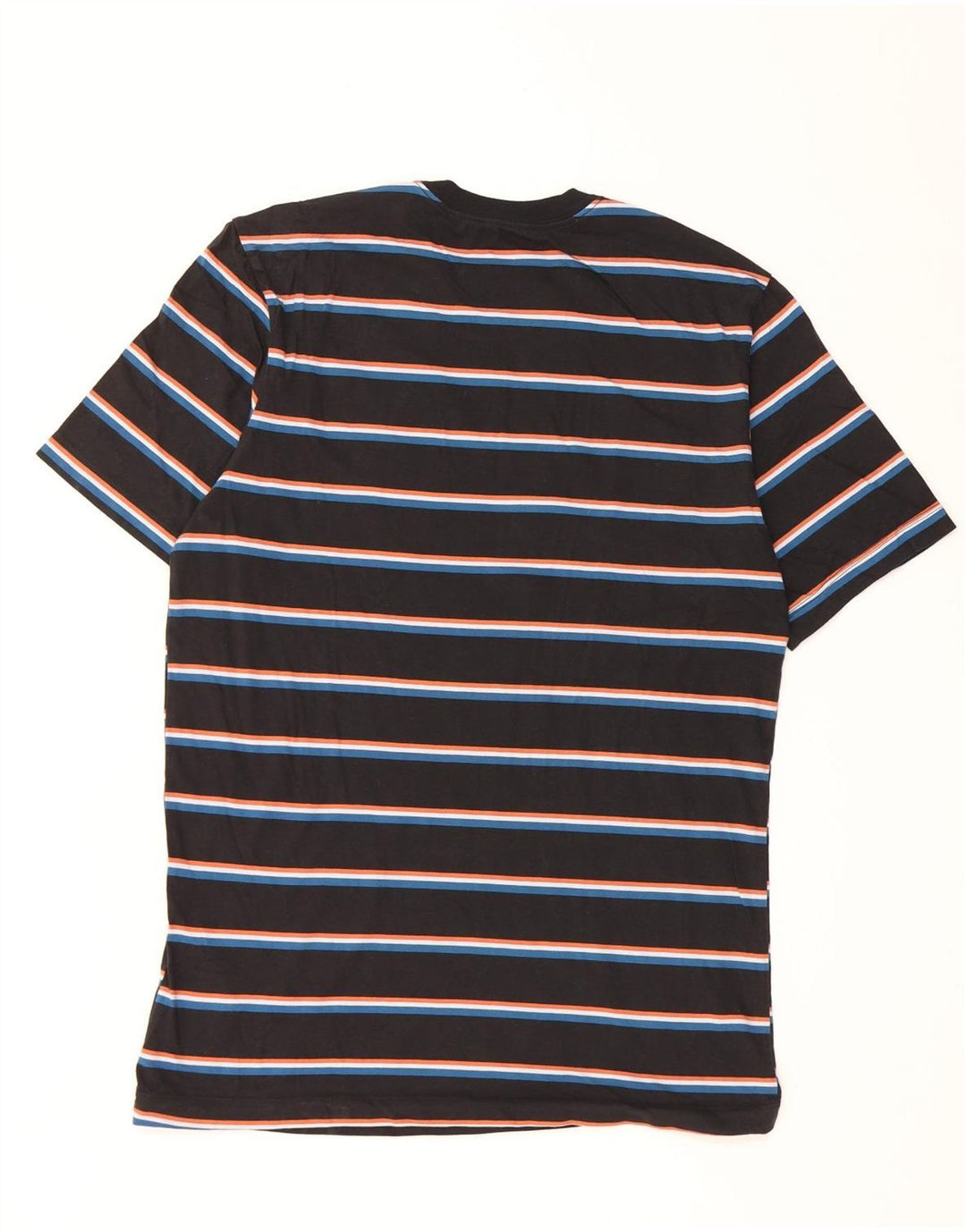 T-shirt da uomo Nike Top in cotone a righe nere medie