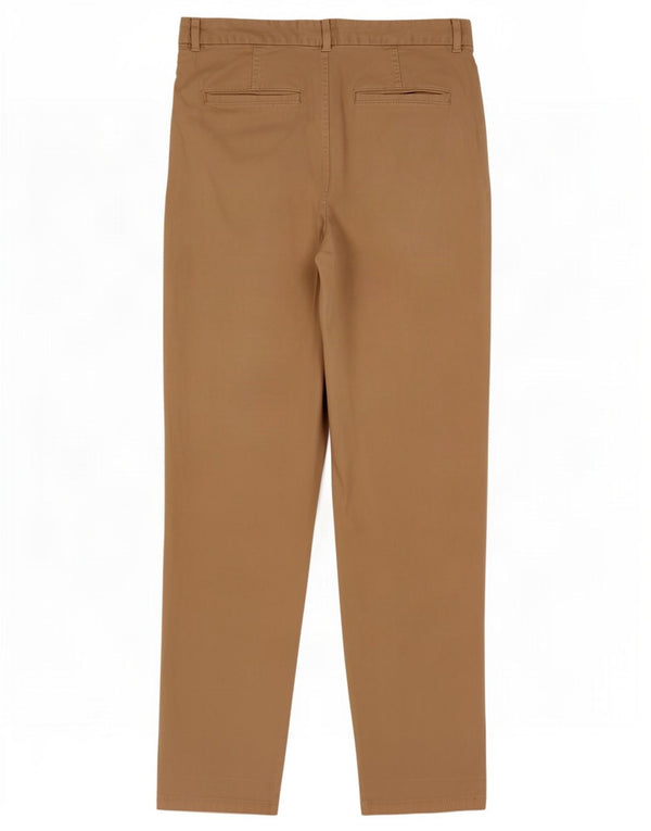 Pantaloni chino slim da donna Marks & Spencer UK 12 medi W30 L29 Beige
