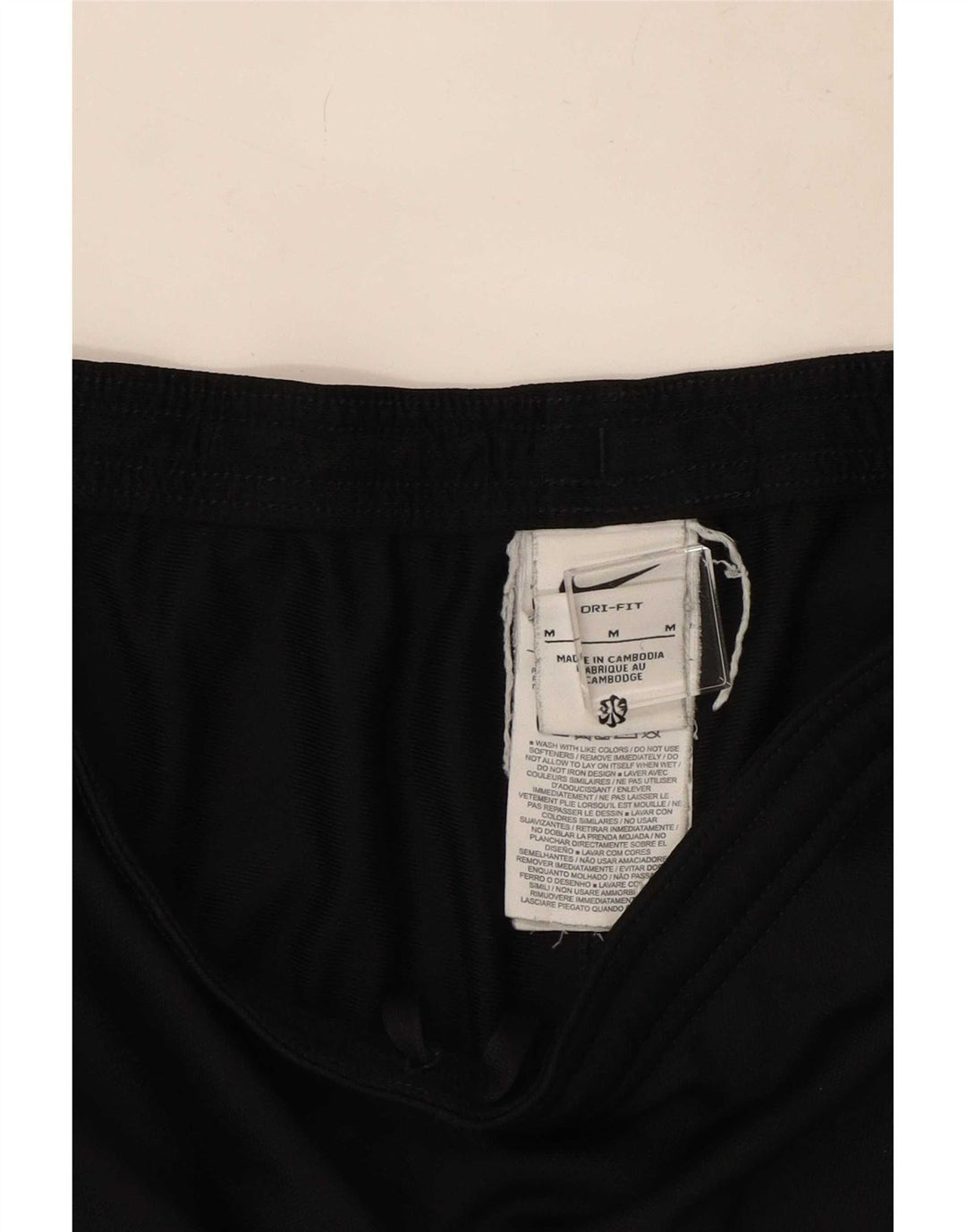 Pantaloni da tuta Nike Dri Fit da donna UK 12 Medium Nero Poliestere