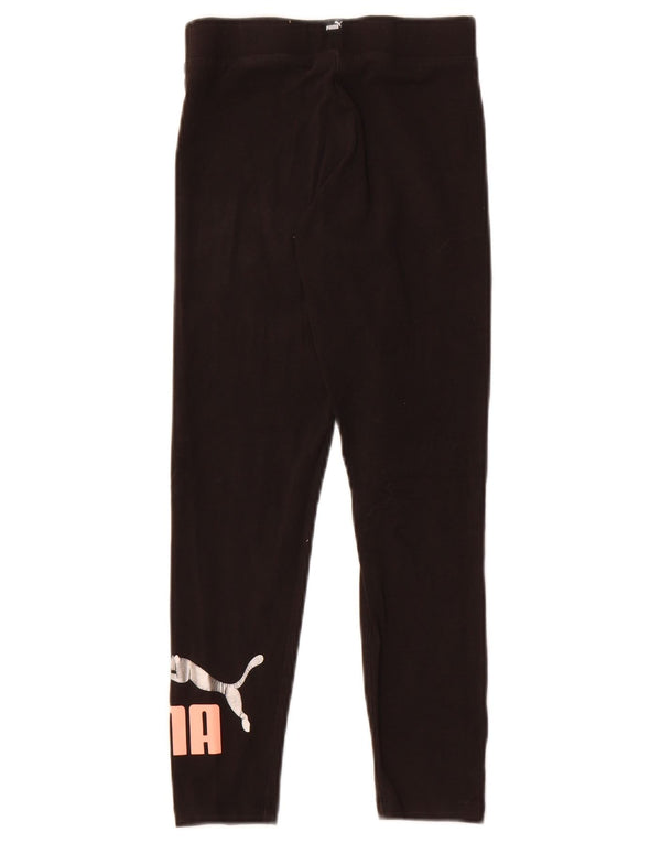 Leggings grafici per ragazze Puma 9-10 anni neri