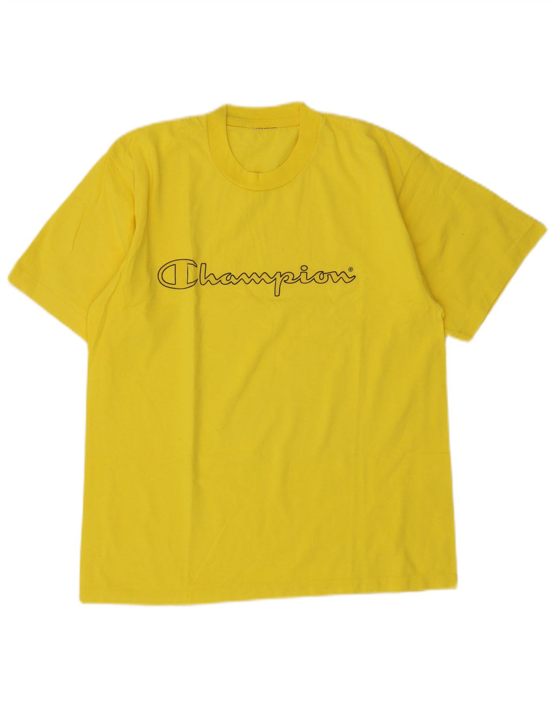 T-shirt grafica da uomo Champion Top giallo medio