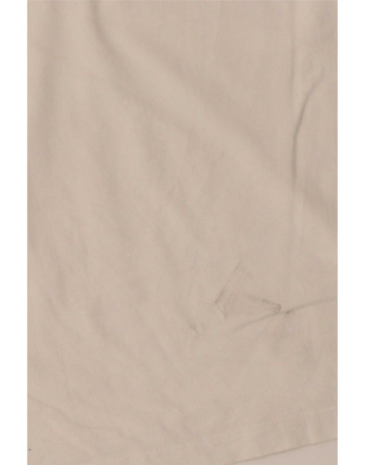 T-shirt grafica da uomo Santa Cruz Top in cotone bianco medio