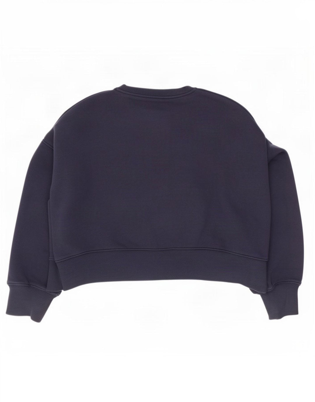Felpa oversize con grafica corta Nike da donna UK 14 medio blu navy
