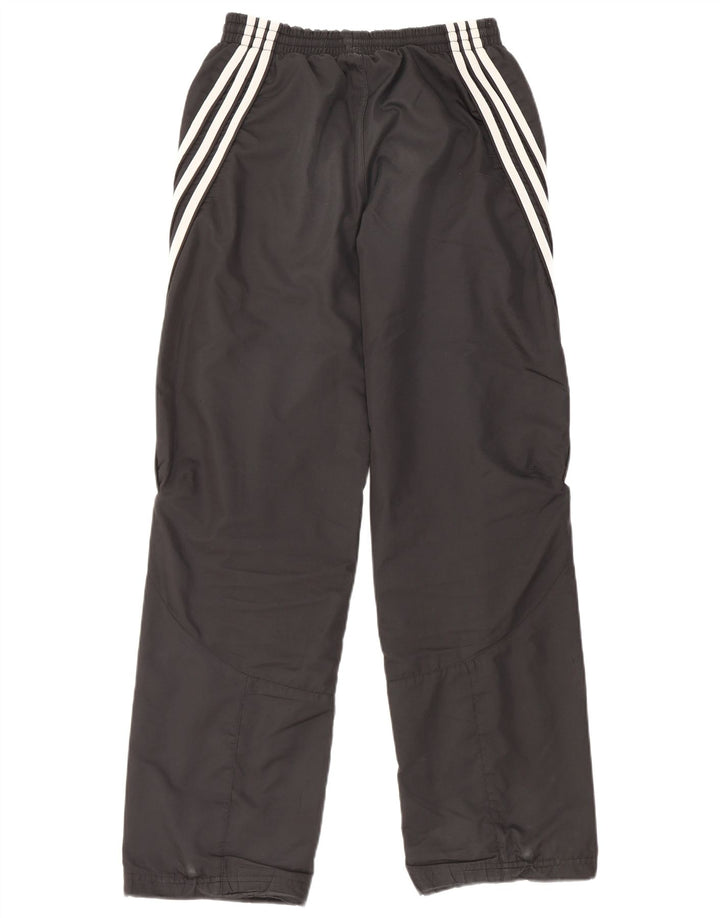 Pantaloni della tuta da ragazzo Adidas 15-16 anni in poliestere nero