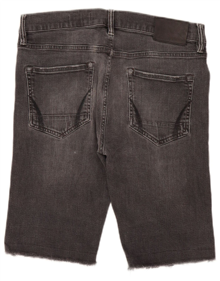 Pantaloncini di jeans da uomo All Saints W30 Grigio medio