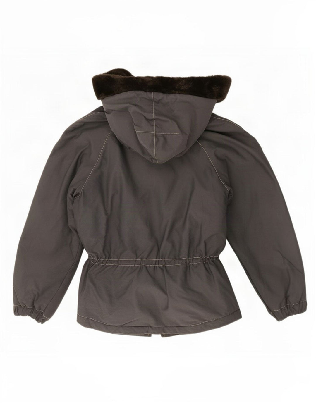 Giacca da sci con cappuccio da donna Post Card IT 42 Nylon grigio medio