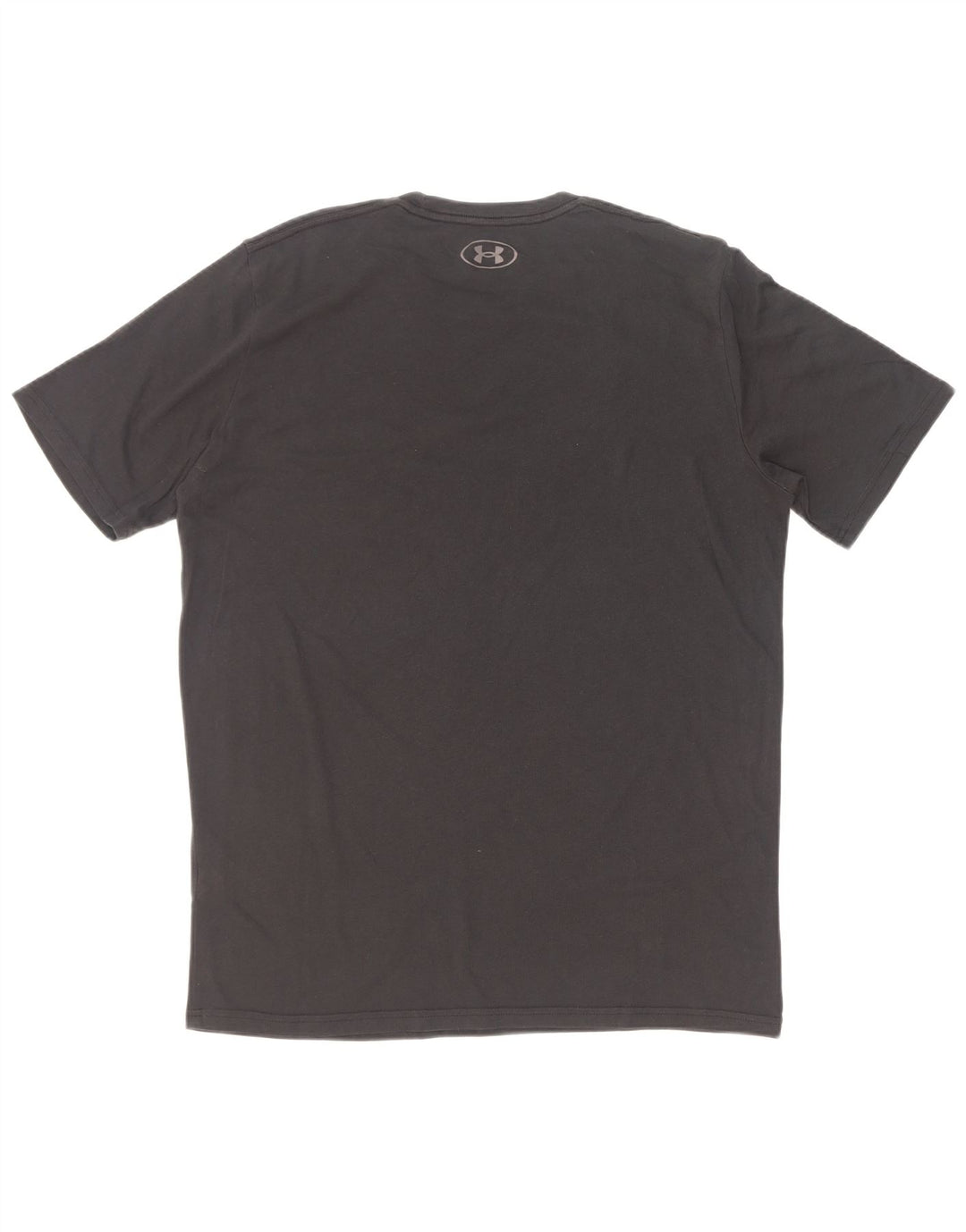 T-shirt grafica da uomo Under Armour Top grande in cotone nero