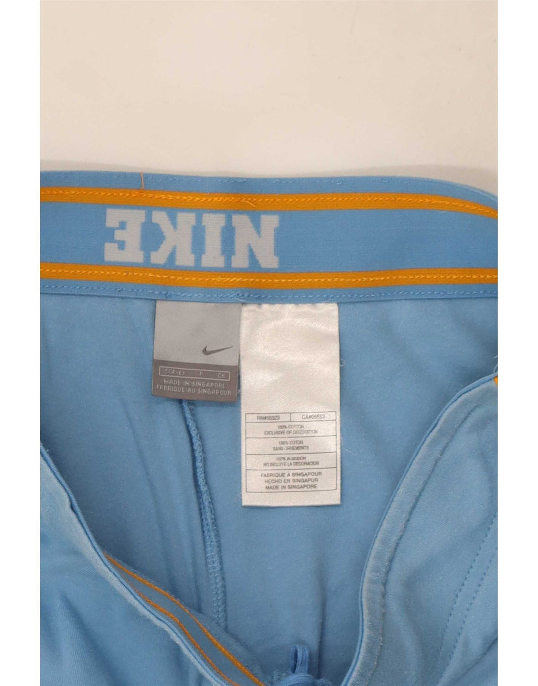 Pantaloncini sportivi Nike da donna UK 10 piccoli in cotone blu