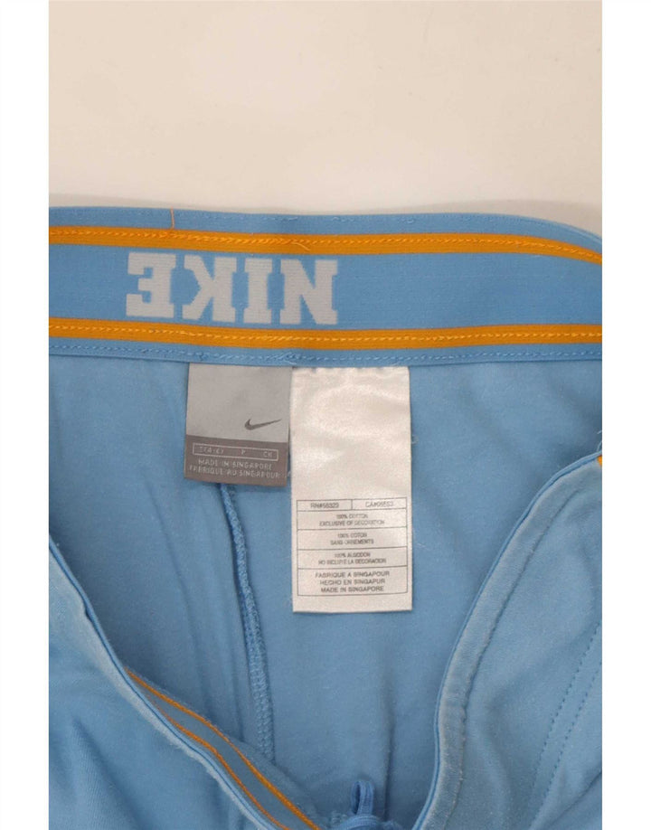 Pantaloncini sportivi Nike da donna UK 10 piccoli in cotone blu