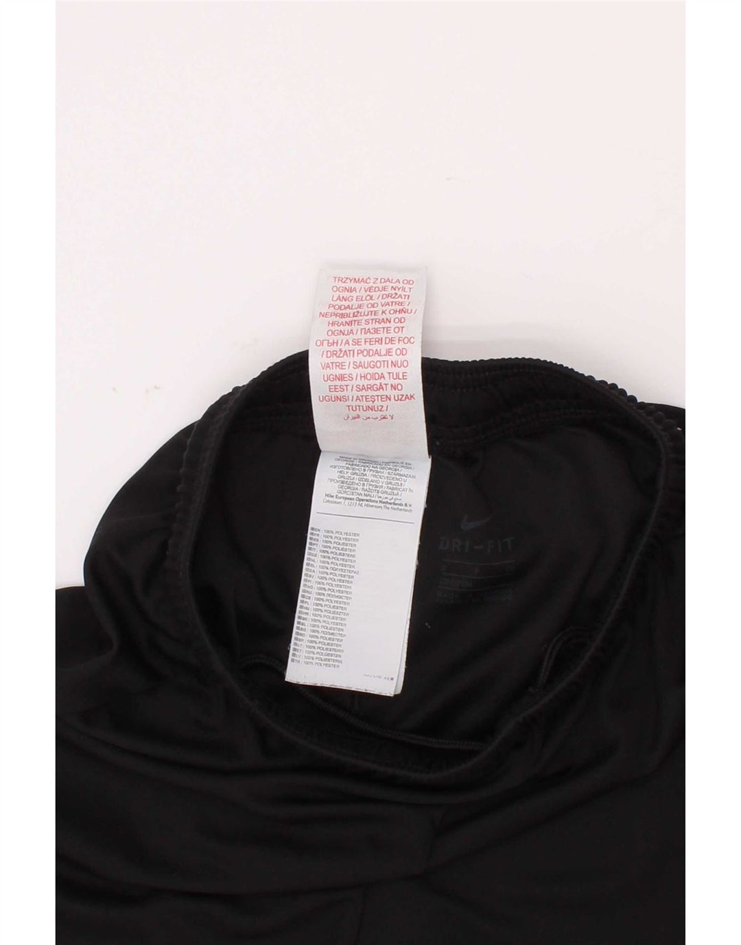 Pantaloncini sportivi Nike da ragazzo Dri Fit 8-9 anni piccoli in poliestere nero