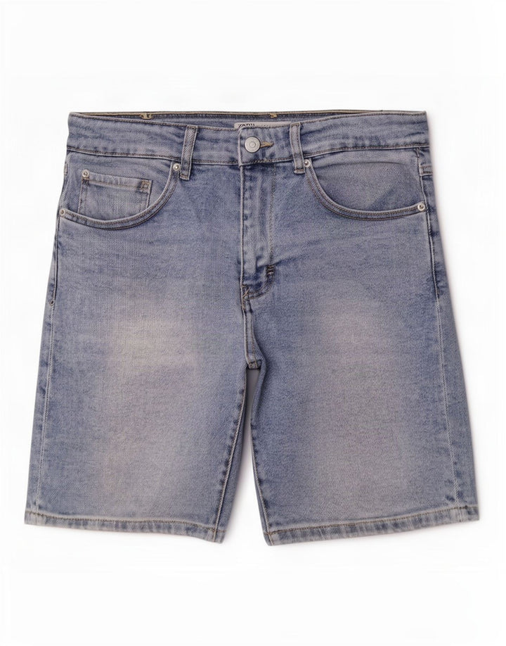 Pantaloncini di jeans da uomo Zara EU 40 medi W31 blu