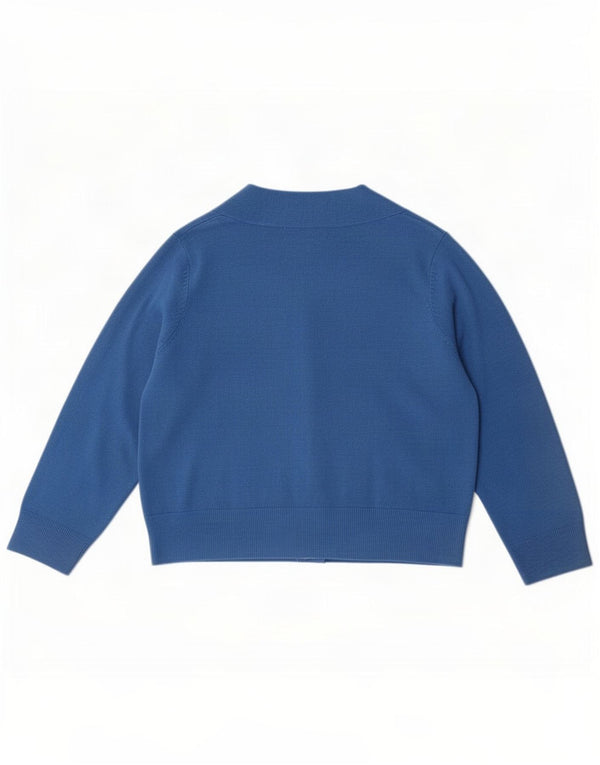 Maglione Bolero aperto con maniche a 3/4 Marks & Spencer da donna UK 14 Blu medio