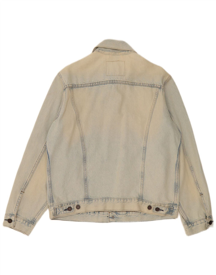 Giacca di jeans da uomo LEVI'S UK 38 Cotone blu medio