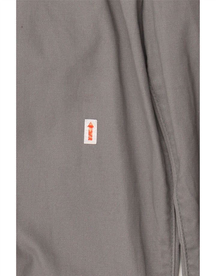 Pantaloni corti slim dritti da uomo LEE W34 L24 in cotone grigio
