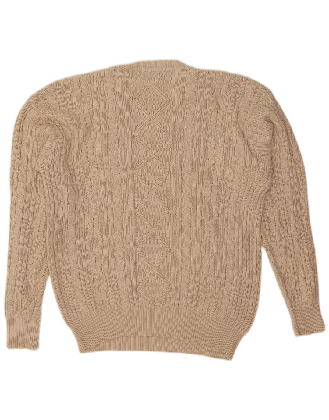 Maglione maglione girocollo da uomo Jockey grande beige