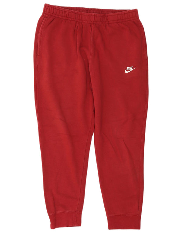 Pantaloni della tuta da uomo Nike Joggers XL Rosso Cotone