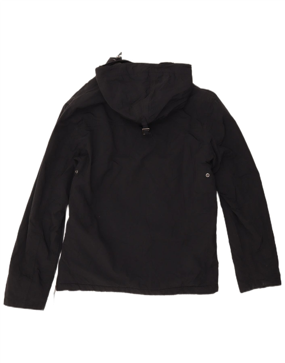 Giacca anorak con cappuccio grafico da uomo NAPAPIJRI UK 36 piccola poliestere nero