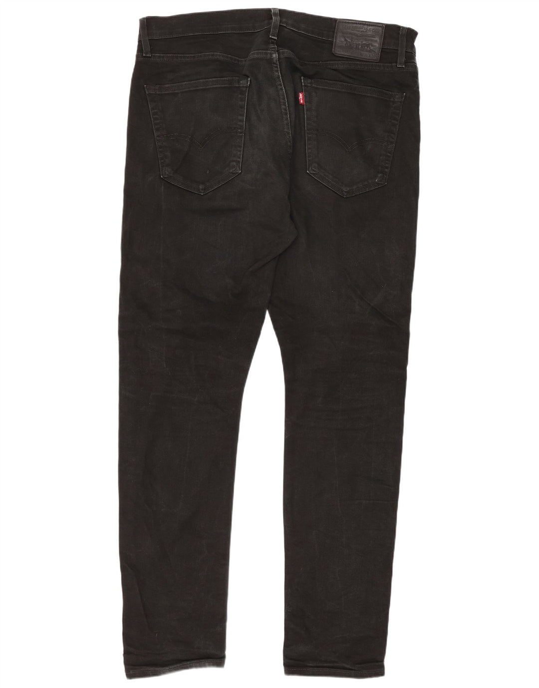 Levi's Uomo 512 Jeans slim affusolati W36 L32 Cotone Nero