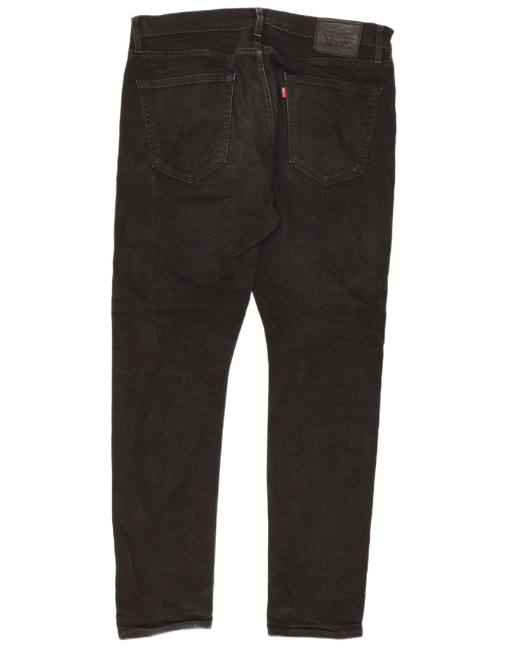 Levi's Uomo 512 Jeans slim affusolati W36 L32 Cotone Nero