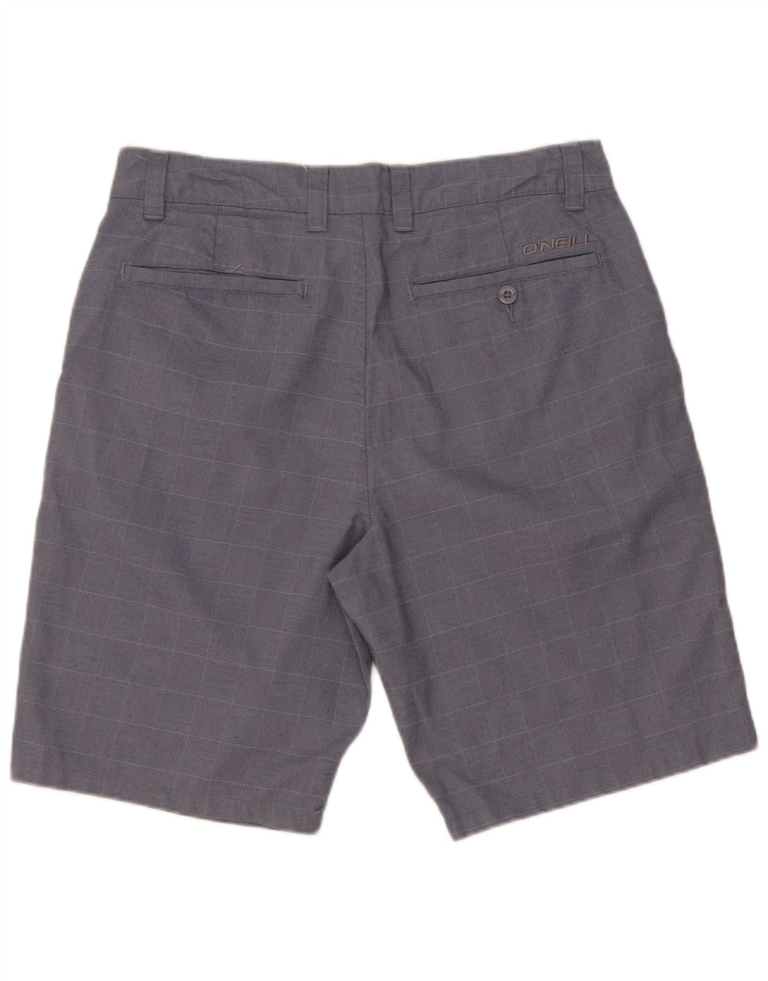 Pantaloncini chino da uomo O'Neill W32 poliestere a quadri blu medio