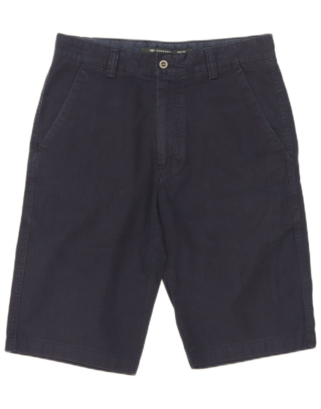 Pantaloncini chino slim fit da uomo Dockers W30 medio blu navy